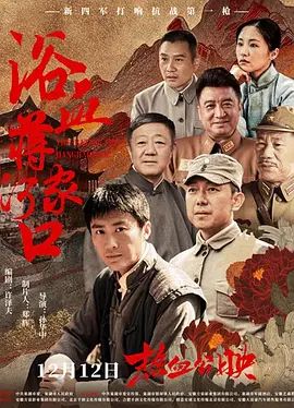 浴血蒋家河口海报